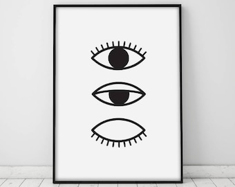 Eye print Etsy image about Printable Eye identify Eye print Etsy